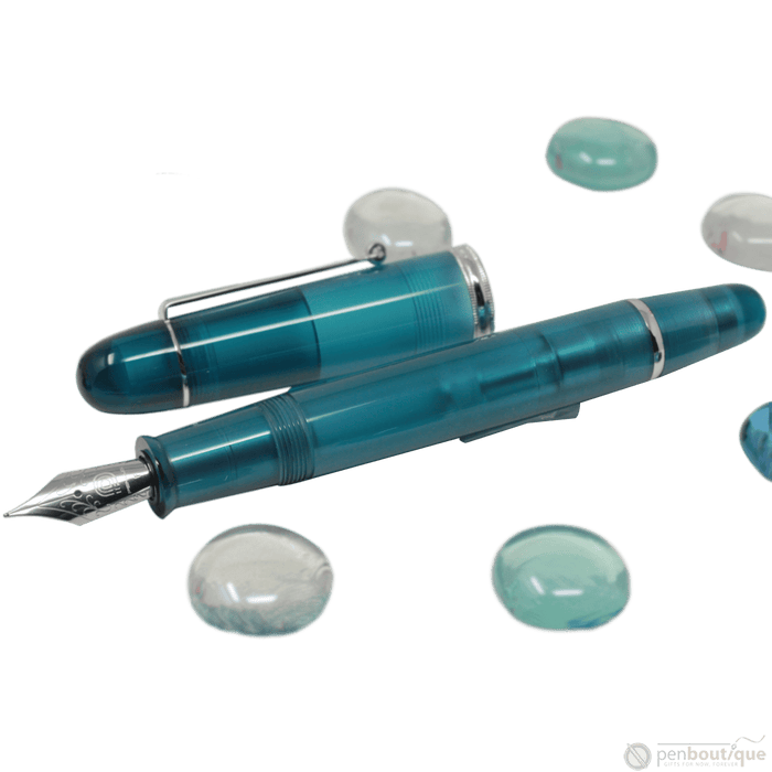 Penlux Masterpiece Grande Fountain Pen - Deep Sea - Pen Boutique Ltd