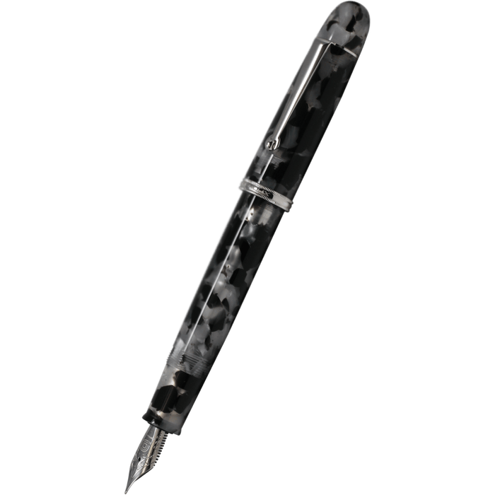 Penlux Masterpiece Grande Fountain Pen - Koi - Black & White - Pen Boutique Ltd