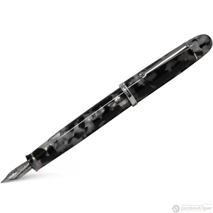 Penlux Masterpiece Grande Fountain Pen - Koi - Black & White - Pen Boutique Ltd