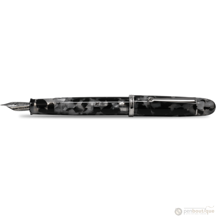 Penlux Masterpiece Grande Fountain Pen - Koi - Black & White - Pen Boutique Ltd