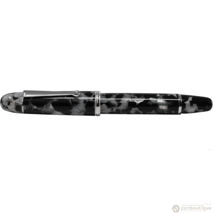Penlux Masterpiece Grande Fountain Pen - Koi - Black & White - Pen Boutique Ltd