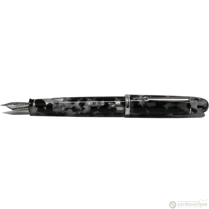 Penlux Masterpiece Grande Fountain Pen - Koi - Black & White - Pen Boutique Ltd