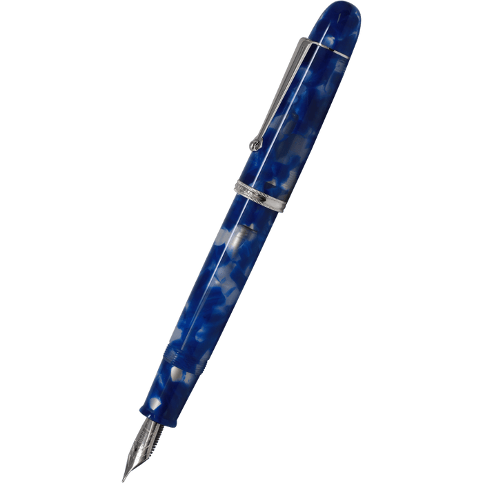 Penlux Masterpiece Grande Fountain Pen - Koi - Blue & White - Pen Boutique Ltd