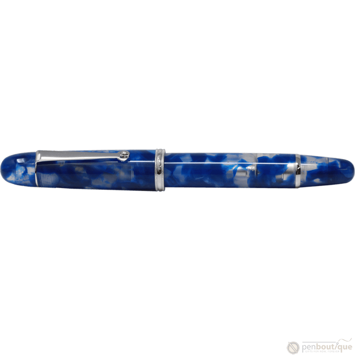 Penlux Masterpiece Grande Fountain Pen - Koi - Blue & White - Pen Boutique Ltd
