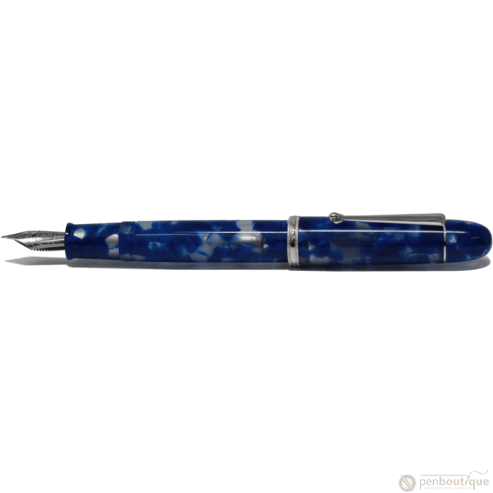 Penlux Masterpiece Grande Fountain Pen - Koi - Blue & White - Pen Boutique Ltd