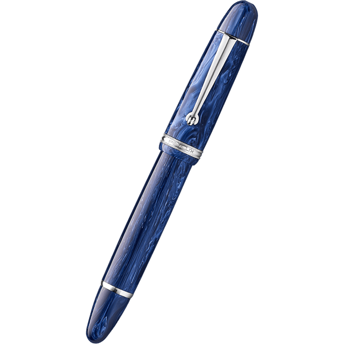 Penlux Masterpiece Grande Fountain Pen - Sky Blue Wave (North America Exclusive) - Pen Boutique Ltd