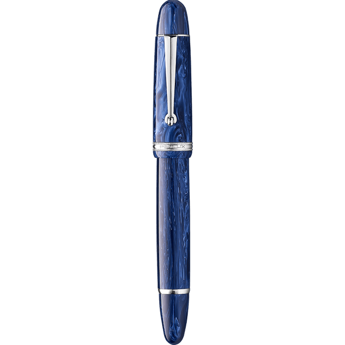 Penlux Masterpiece Grande Fountain Pen - Sky Blue Wave (North America Exclusive) - Pen Boutique Ltd
