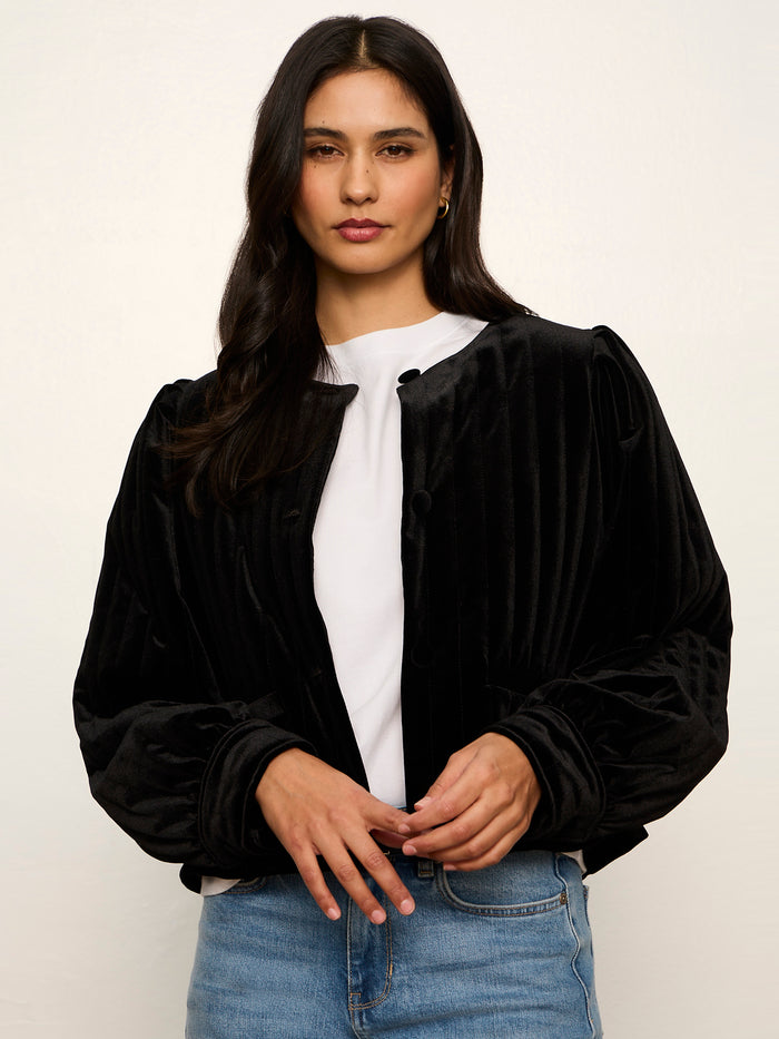 Pepper Velvet Jacket Black