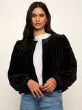 Pepper Velvet Jacket Black