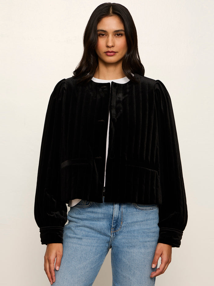 Pepper Velvet Jacket Black