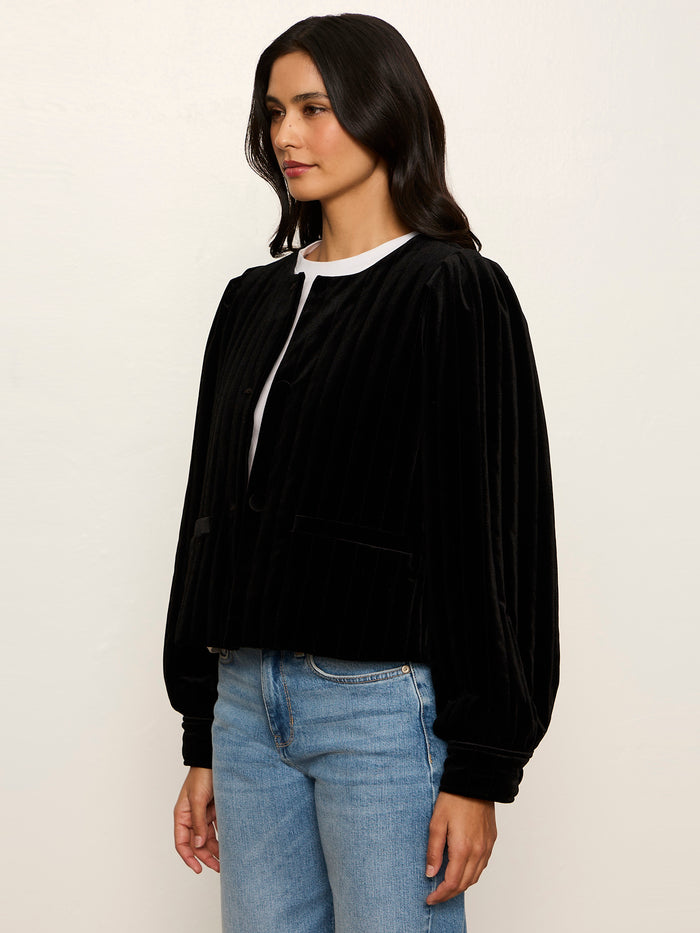 Pepper Velvet Jacket Black
