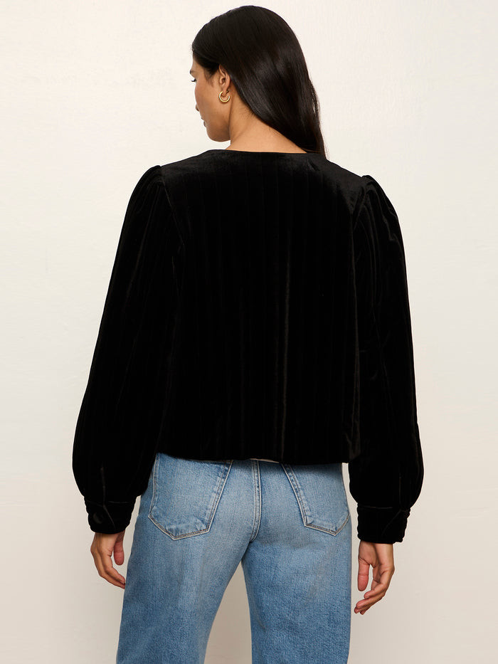 Pepper Velvet Jacket Black