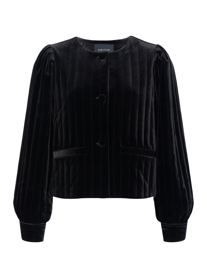 Pepper Velvet Jacket Black