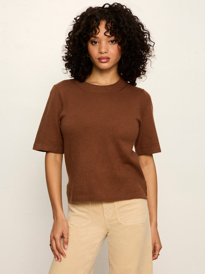 Perfect Sweater Tee Cocoa Powder