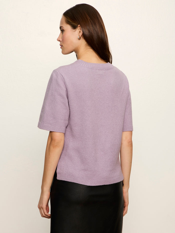 Perfect Sweater Tee Purple Haze