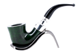 Peterson of Dublin Green Spigot Briar Smoking Pipe - Shape 05