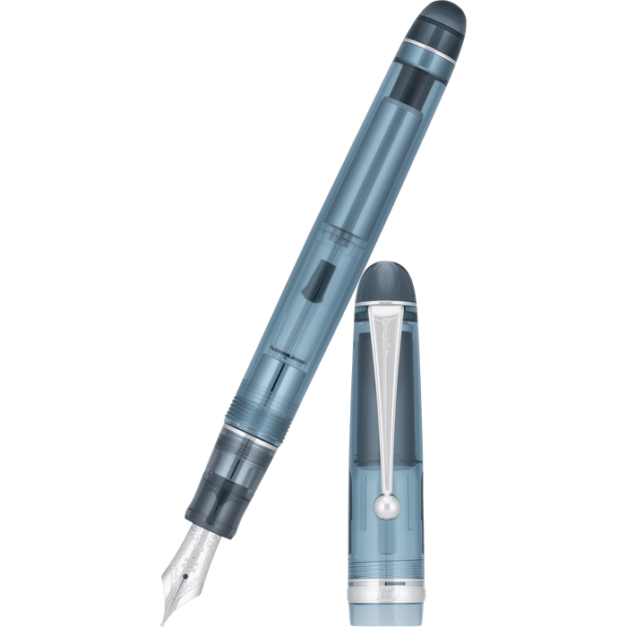 Pilot Custom 74 Fountain Pen - Blue Stone - Pen Boutique Ltd