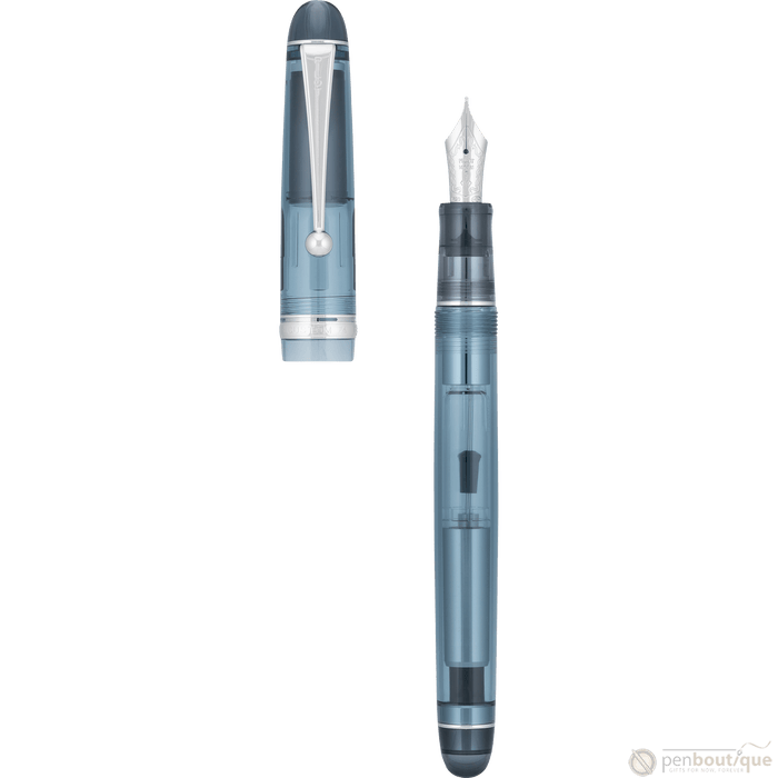 Pilot Custom 74 Fountain Pen - Blue Stone - Pen Boutique Ltd