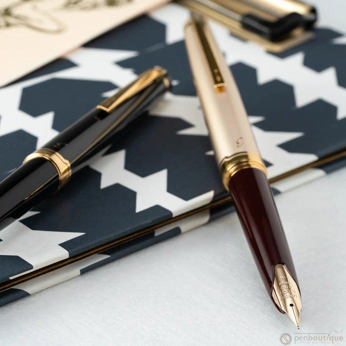 Pilot E95s Fountain Pen - Black - Pen Boutique Ltd