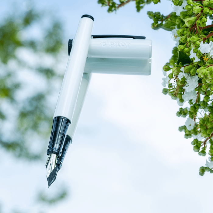 Pilot Explorer Fountain Pen - White - Pen Boutique Ltd