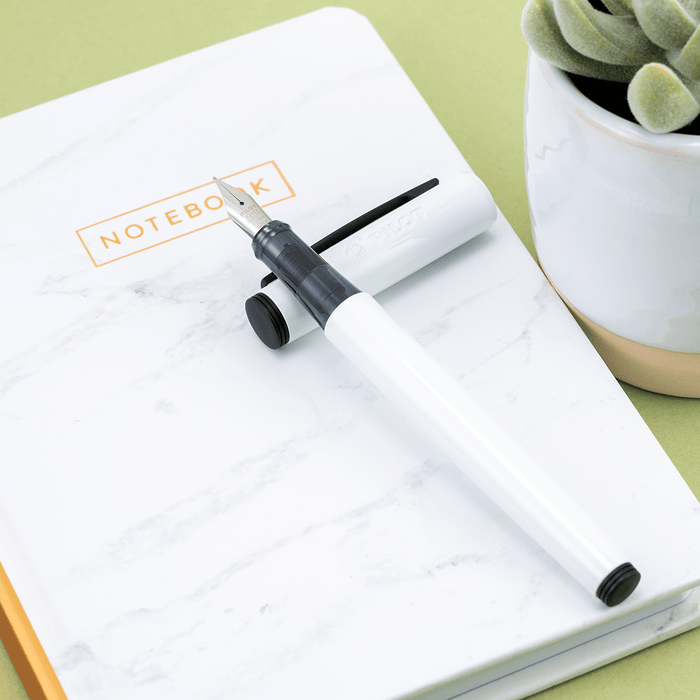 Pilot Explorer Fountain Pen - White - Pen Boutique Ltd