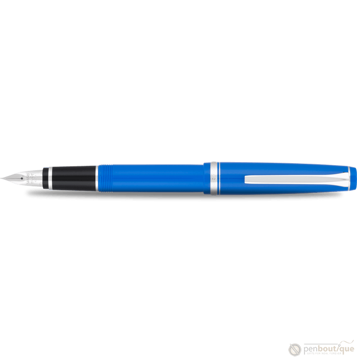 Pilot Falcon Fountain Pen - Marine Blue - Rhodium Trim - Pen Boutique Ltd