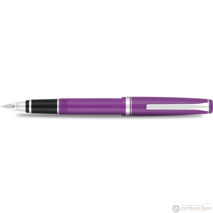 Pilot Falcon Fountain Pen - Plum Purple - Rhodium Trim - Pen Boutique Ltd