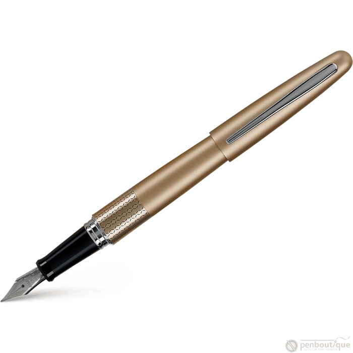 Pilot Fountain Pen - MR Collection - Gold Zig Zag - Medium - Pen Boutique Ltd