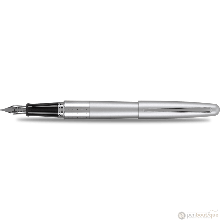 Pilot Fountain Pen - MR Collection - Silver Dots - Medium - Pen Boutique Ltd