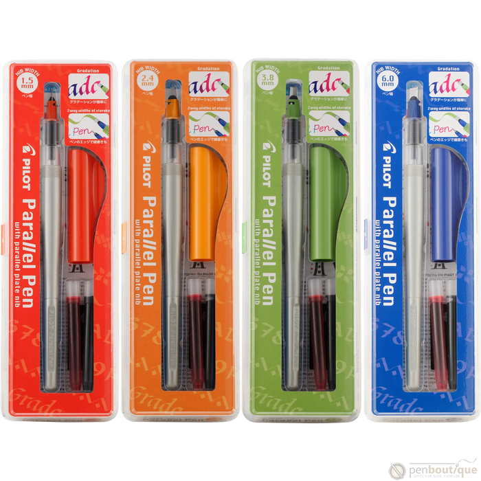 Pilot Parallel Fountain Pen - 2.4mm - Pen Boutique Ltd