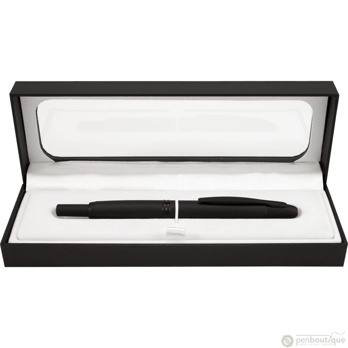 Pilot Vanishing Point Fountain Pen - Matte Black - Pen Boutique Ltd
