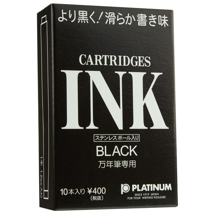 Platinum Black- Ink Cartridges - Pen Boutique Ltd