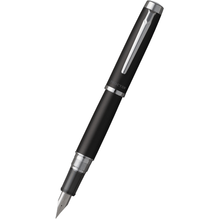 Platinum Procyon Fountain Pen - Luster Black Mist - Pen Boutique Ltd