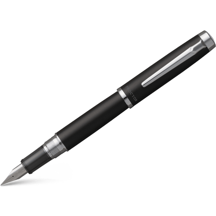 Platinum Procyon Fountain Pen - Luster Black Mist - Pen Boutique Ltd