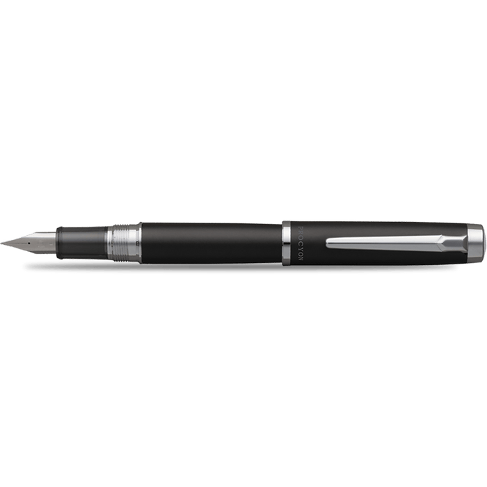 Platinum Procyon Fountain Pen - Luster Black Mist - Pen Boutique Ltd