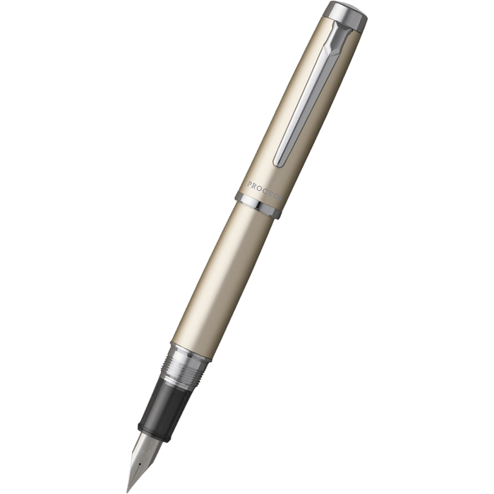 Platinum Procyon Fountain Pen - Luster Champagne Gold - Pen Boutique Ltd