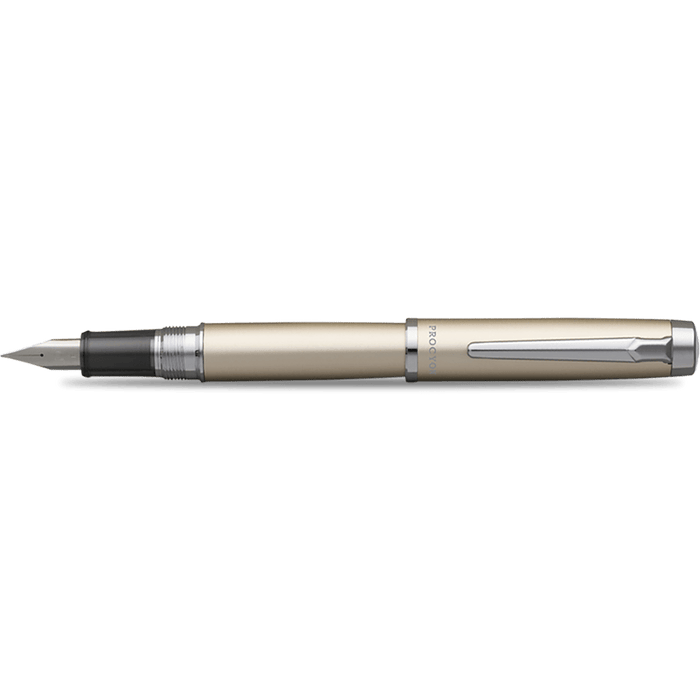 Platinum Procyon Fountain Pen - Luster Champagne Gold - Pen Boutique Ltd