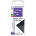 Private Reserve Winter Color Ink Cartridges - Purple Mojo (12 per pack) - Pen Boutique Ltd