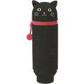 Punilabo Silicone Stand Up Pen Cases - Black Cat - Pen Boutique Ltd