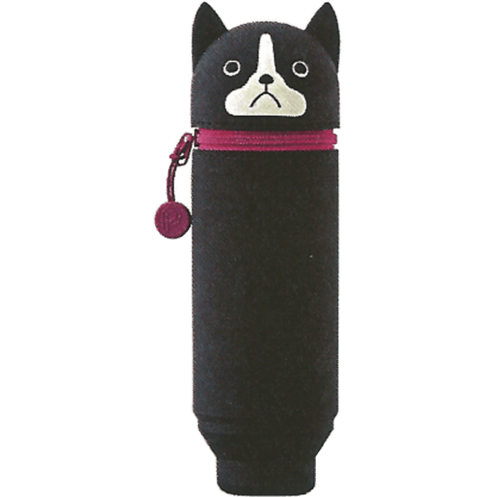Punilabo Silicone Stand Up Pen Cases - Boston Terrier - Pen Boutique Ltd