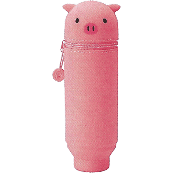Punilabo Silicone Stand Up Pen Cases - Pig - Pen Boutique Ltd