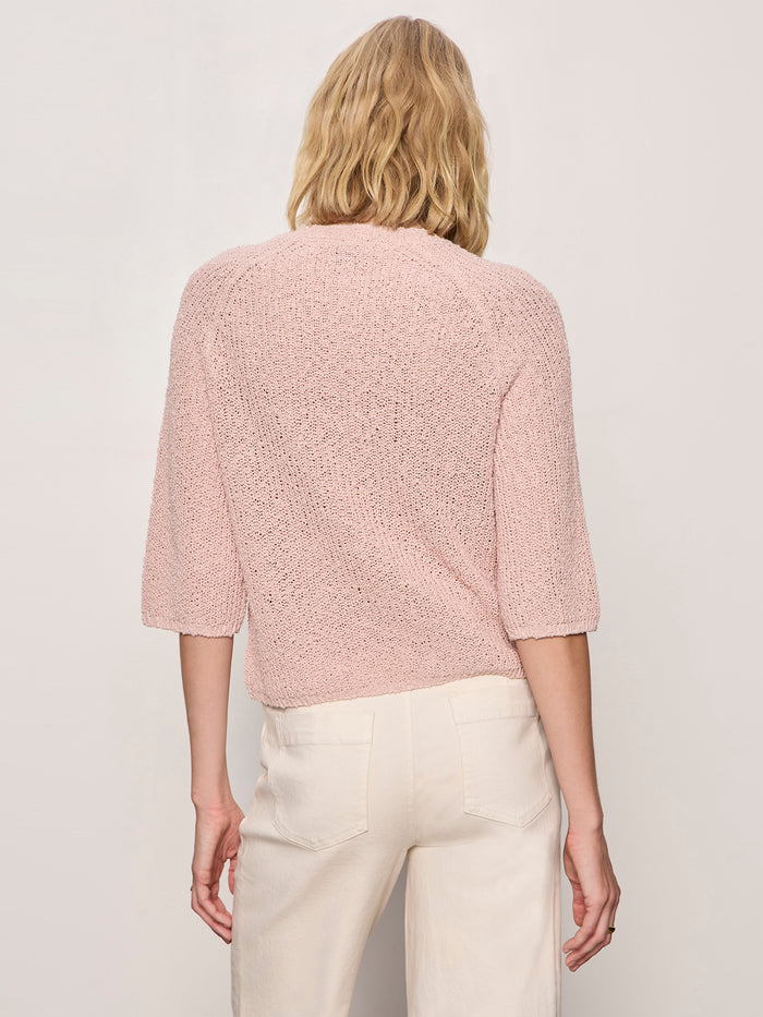 Raglan Sweater Tee Bleached Pink