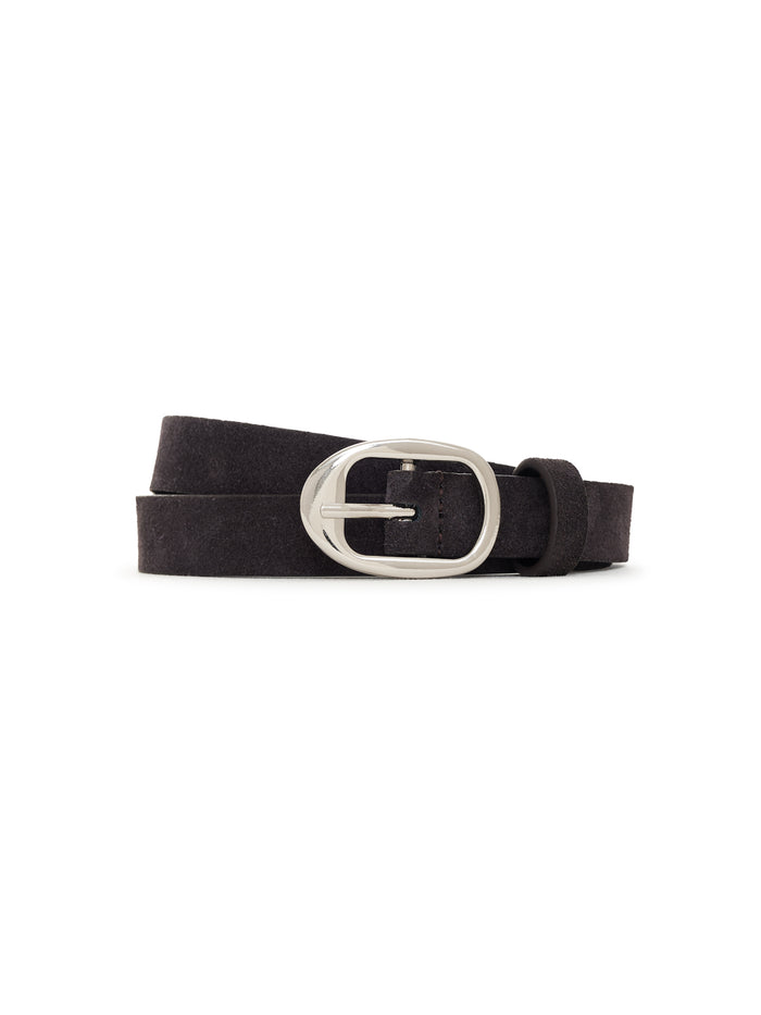Ready Suede Belt Espresso