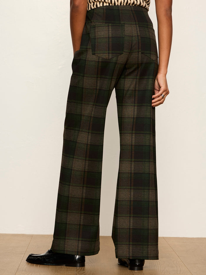Relay Pull On Pant Kalamata Plaid