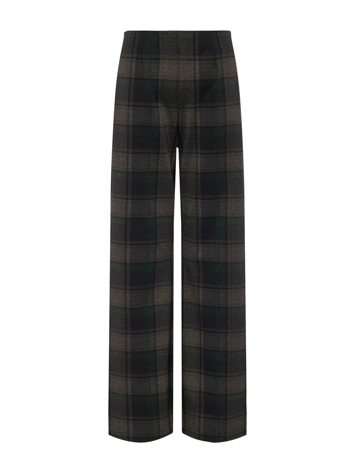 Relay Pull On Pant Kalamata Plaid