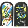 Retro 51 Rickshaw Double Pen Sleeve - Kandinsky - Pen Boutique Ltd
