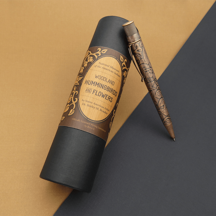 Retro 51 Smithsonian Rollerball Pen - NMAI - Hummingbird & Flowers - Pen Boutique Ltd