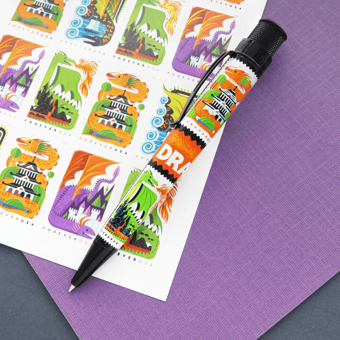 Retro 51 Tornado Rollerball Pen - Big Shot - USPS Dragons - Pen Boutique Ltd