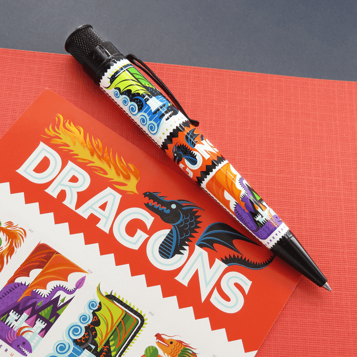 Retro 51 Tornado Rollerball Pen - Big Shot - USPS Dragons - Pen Boutique Ltd