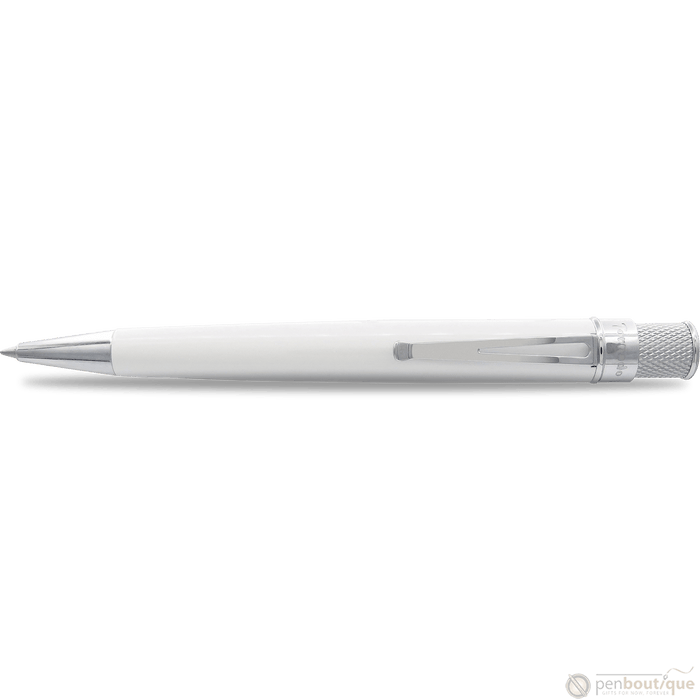 Retro 51 Tornado Rollerball Pen - Classic White - Pen Boutique Ltd